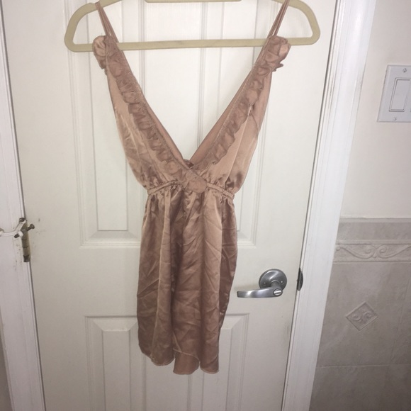 nwot nastygal satin romper - Picture 3 of 7